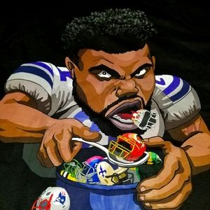 3xl zeke Elliott tshirt